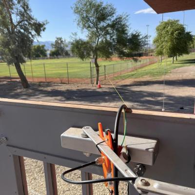 Paul's KM4ACK EFHW Antenna