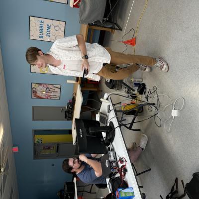 Alex Begins to learn how to Operate a Pile-up